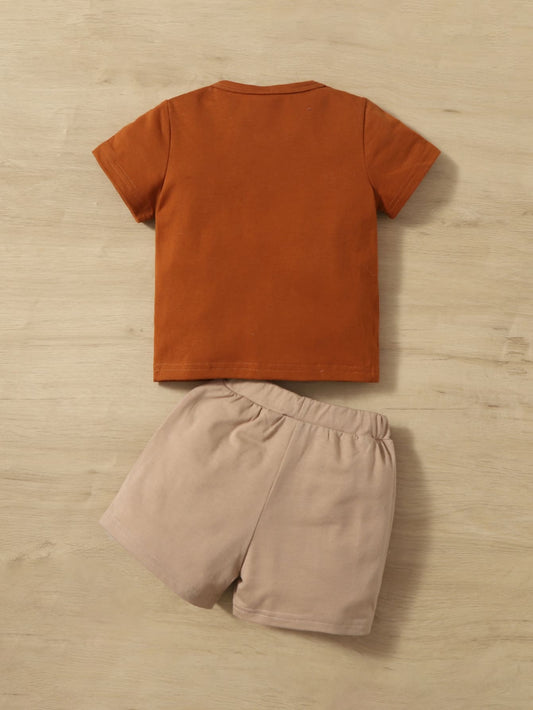 Conjunto Infantil Camiseta e Shorts Well