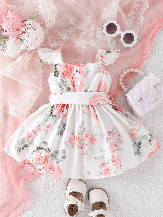 Vestido Infantil Floral